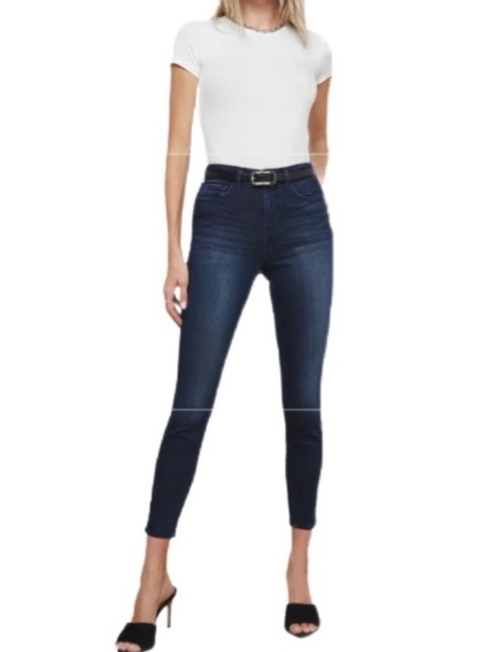 L’AGENCE Margot Cropped Skinny Jean Size 32
